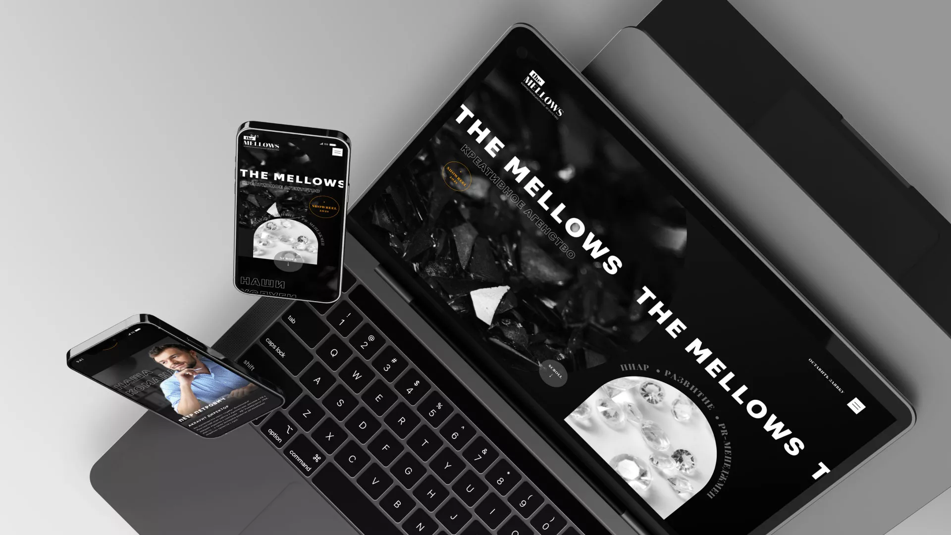 Разработка сайта креативного агентства «The Mellows» в Тулуне